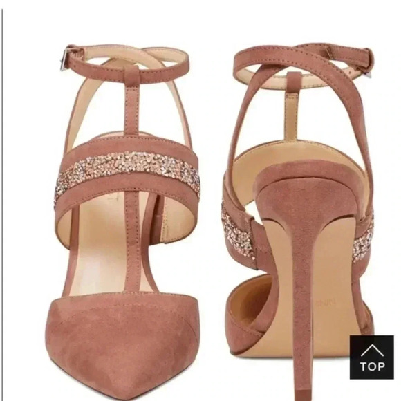 Nine West mauve heels 😍 SIZE 5M - Picture 3 of 16